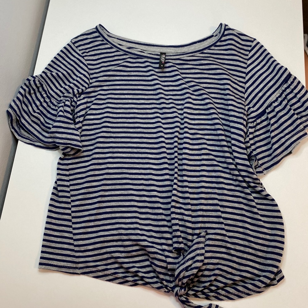 women’s splash cropped shirt